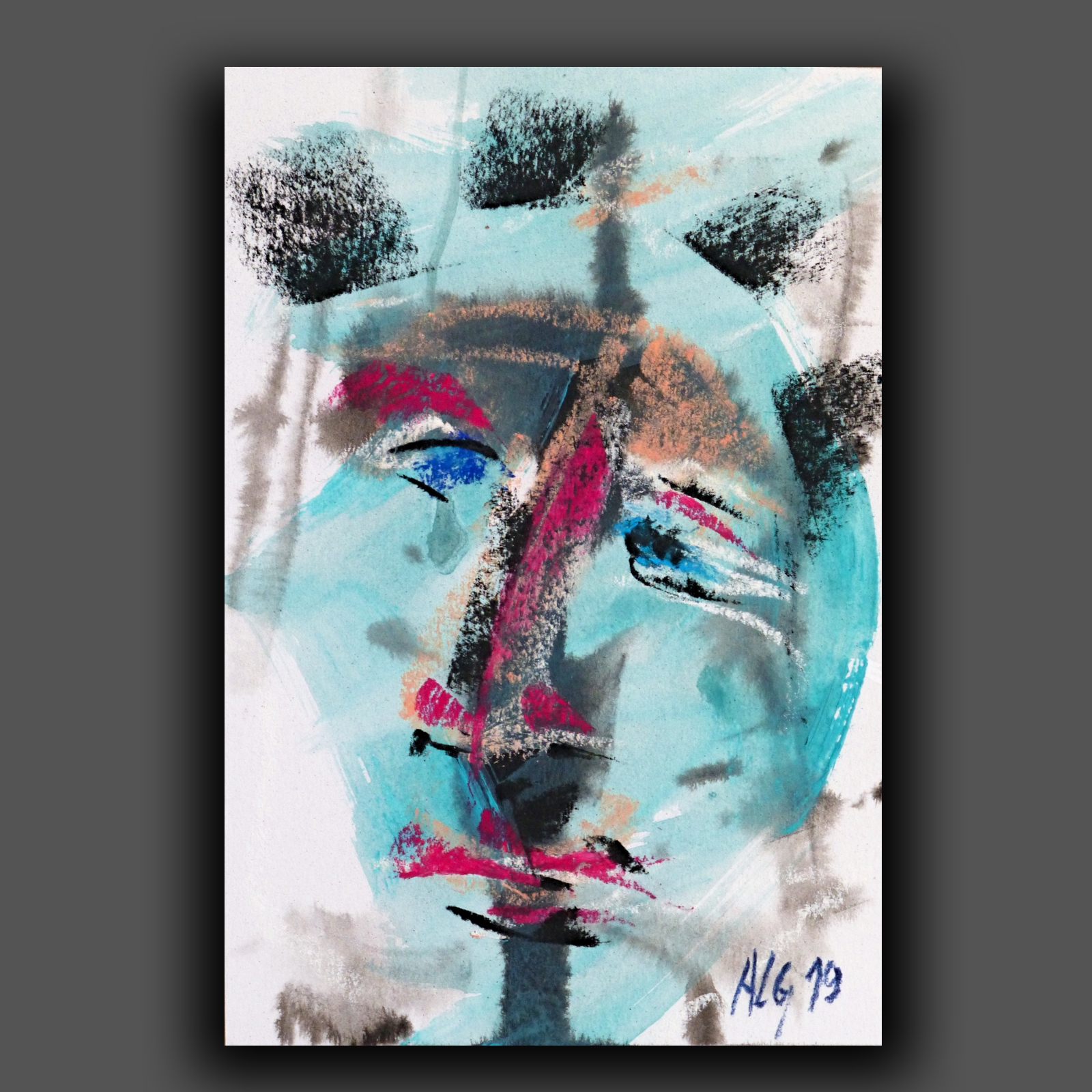 Drawing \ charcoal chalk pastel